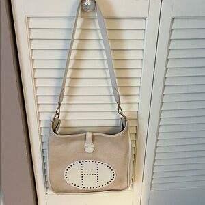 Hermes Evelyn MM Bag with Iconic H